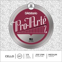 DAddario Pro-Arte Cello String Set 1/4 Size Medium