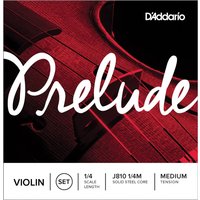 DAddario Prelude Violin String Set 1/4 Size Medium