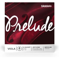 DAddario Prelude Viola A String Extra Short Scale Medium 