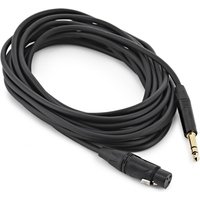 XLR (F) - TRS 6.35mm Jack Pro Cable 10m