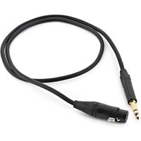 Read more about the article XLR (F) – TRS 6.35mm Jack Pro Cable 1m
