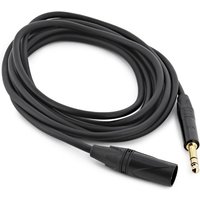 XLR (M) - TRS 6.35mm Jack Pro Cable 3m