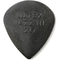 Dunlop Ultex Jazz III 2.0mm 6 Pick Pack