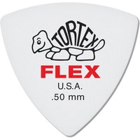 Dunlop 0.50mm Tortex Flex Triangle Players Pack of 6