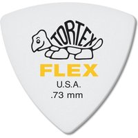 Dunlop 0.73mm Tortex Flex Triangle Players Pack of 6