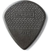 Dunlop Nylon Max-Grip Jazz III Carbon Fiber 1.38mm 6 Pack