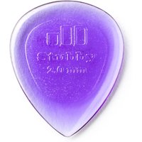 Dunlop Stubby 2.00mm 6 Pick Pack