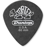 Dunlop Tortex Pitch Black Jazz III .60mm 12 Pick Pack