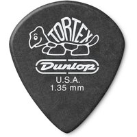 Dunlop Tortex Pitch Black Jazz III 1.35mm 12 Pick Pack