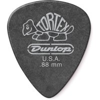 Dunlop Tortex Pitch Black Standard 0.88mm 12 Pick Pack