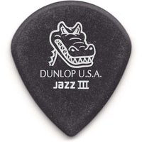 Dunlop Gator Grip Jazz III 1.40mm Picks Pack of 6