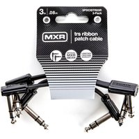 MXR TRS Ribbon Patch Cable 3 Pack 3 Inch