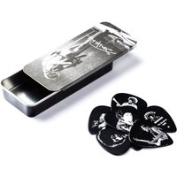 Dunlop Pick Tin - Jimi Hendrix - Silver Portrait Med