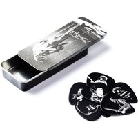 Read more about the article Dunlop Pick Tin – Jimi Hendrix – Silver Portrait Med