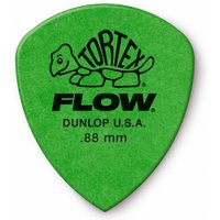 Dunlop Picks Tortex Flow Green 0.88mm Pack 12