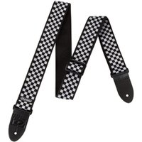 Dunlop Strap Black and White Check