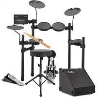 Yamaha DTX432K Electronic Drum Kit with Sticks Stool + Amp