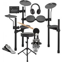 Yamaha DTX452K Electronic Drum Kit with Headphones Stool + Sticks