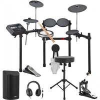 Yamaha DTX6K-X Electronic Drum Kit w/ Single Pedal Custom Bundle