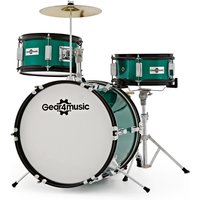 Read more about the article Junior 3 Piece Drum Kit by Gear4music Green