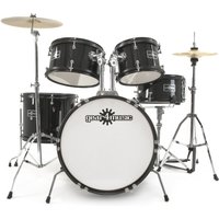 Junior 5 Piece Drum Kit by Gear4music Black - Nearly New