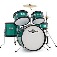 Read more about the article Junior 5 Piece Drum Kit by Gear4music Green