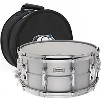 Yamaha Recording Custom Aluminum Snare Drum 14 x 6.5 w/Case