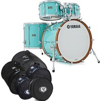 Read more about the article Yamaha Recording Custom 22″ 4pc Shell Pack Surf Green w/Bag Set