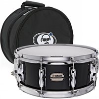 Yamaha Recording Custom 14 x 5.5 Snare Drum Solid Black w/Case