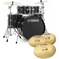 Read more about the article Yamaha Rydeen 22″ Drum Kit w/Cymbals Black Glitter