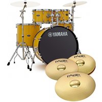 Read more about the article Yamaha Rydeen 22″ Drum Kit w/Cymbals Mellow Yellow