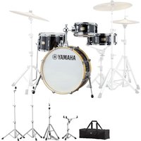 Read more about the article Yamaha Stage Custom Hip 20″ 4pc w/ Crosstown Hardware Raven Black