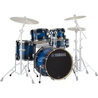 Yamaha Stage Custom Birch 20 5pc Shell Pack Deep Blue Sunburst