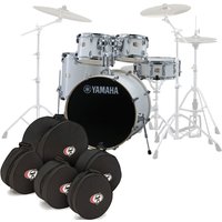 Read more about the article Yamaha Stage Custom Birch 20 5pc Shell Pack w/Bags Pure White