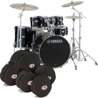 Read more about the article Yamaha Stage Custom Birch 20 5pc Shell Pack w/Bags Raven Black