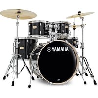 Yamaha Stage Custom Birch 20 5 Piece Drum Kit Raven Black