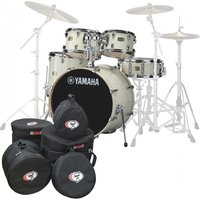 Read more about the article Yamaha Stage Custom Birch 22 5pc Shell Pack w/Bags Classic White