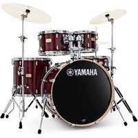 Read more about the article Yamaha Stage Custom 22″ 5 Piece Shell Pack w/ Hardware Cranberry Red