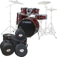Read more about the article Yamaha Stage Custom Birch 22 5pc Shell Pack w/Bags Cranberry Red