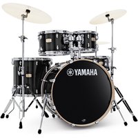 Yamaha Stage Custom 22 5 Piece Shell Pack w/ Hardware Raven Black