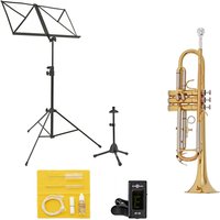 Jupiter JTR700Q Bb Trumpet Package Lacquer