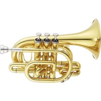 Jupiter JTR710 Pocket Trumpet Clear Lacquer