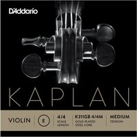 Read more about the article DAddario Kaplan Gold-Plated Violin E String Ball End Medium 