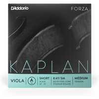 DAddario Kaplan Forza Viola A String Short Scale Medium