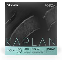 DAddario Kaplan Forza Viola D String Long Scale Medium