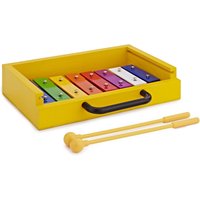 Mini Compact Glockenspiel by Gear4music Rainbow Keys