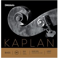 DAddario Kaplan Double Bass String Set 3/4 Size Light 