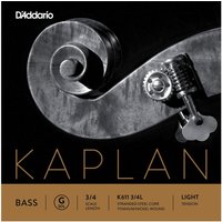 DAddario Kaplan Double Bass G String 3/4 Size Light