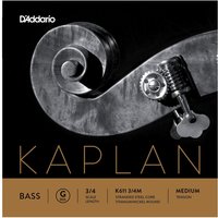 DAddario Kaplan Double Bass G String 3/4 Size Medium 