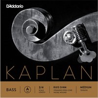 DAddario Kaplan Double Bass A String 3/4 Size Medium 